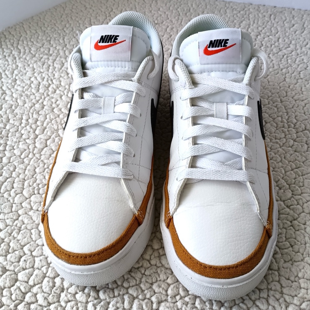 Nike Court Legacy Sneakers Next Nature White Desert Ochre Womens Size 9